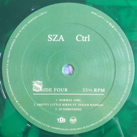 SZA - Ctrl - New Vinyl - High-Fidelity Vinyl Records and Hi-Fi ...