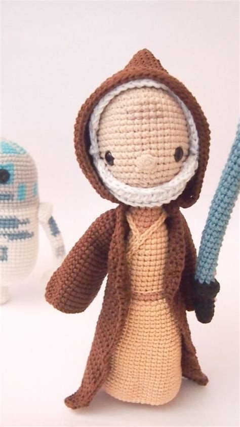 Obi Wan Kenobi Crochet Pattern Pdf Amigurumi Etsy Artofit