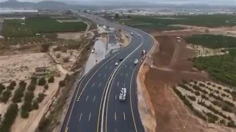 Óscar Puente anuncia que se reabre la A 7 tras reparar los daños de la