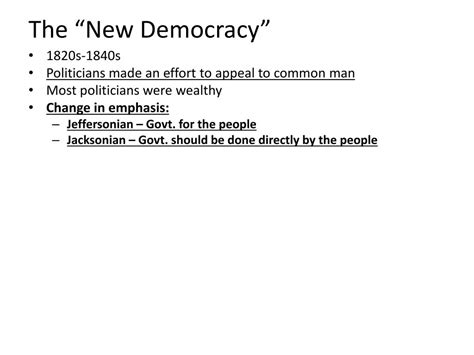 Ppt The Rise Of Mass Politics 1820 1840 Powerpoint Presentation Free Download Id5608994