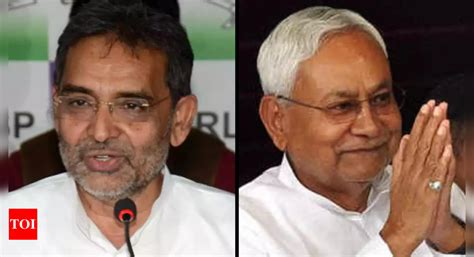 Upendra Kushwaha Bihar Cm Nitish Kumar Rift Widens As Both Leaders