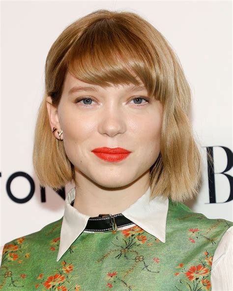 Lea Seydoux Louis Vuitton And Nicolas Ghesquiere Event In NYC