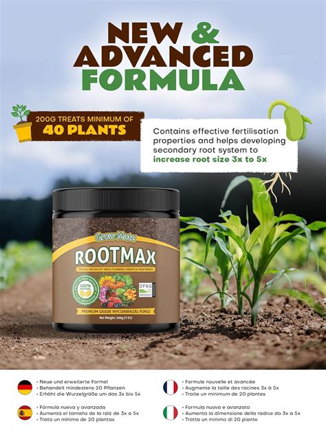 Rootmax Mycorrhizal Fungi Rooting Powder For Plants Cuttings X