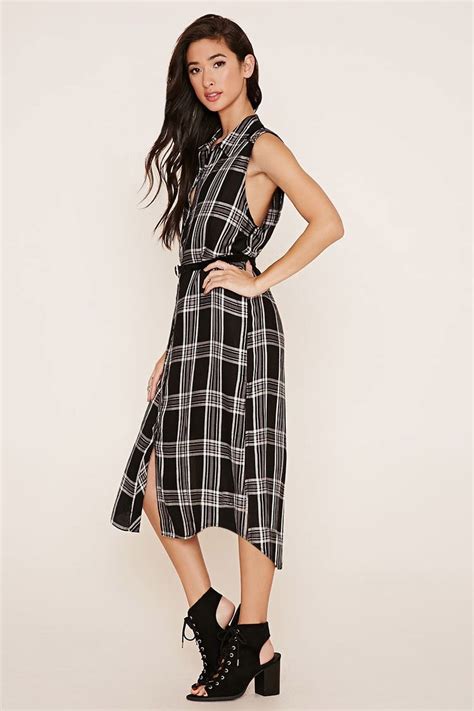 Tartan Plaid Shirt Dress Forever Plaid Dress Shirt