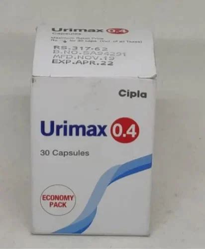 Urimax 0 4 Mg 200 Mcg At Rs 349stripe In Bengaluru Id 2853432573130