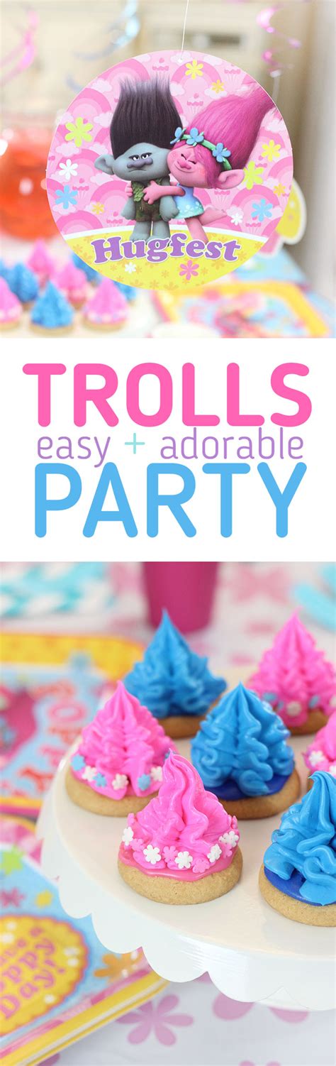 Trolls Party Ideas | Cutefetti