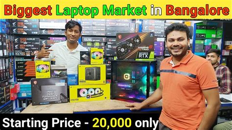 Biggest Laptop Market In Bangalore SP Road Laptop Market YouTube