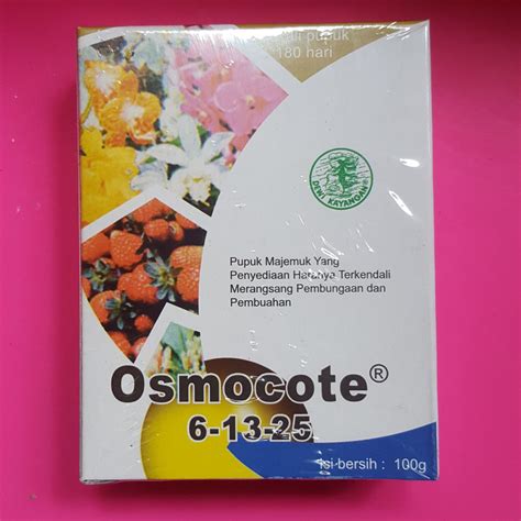 Dekastar Osmocote 6 13 25 100Gr Pupuk Bunga Dan Buah Lazada Indonesia