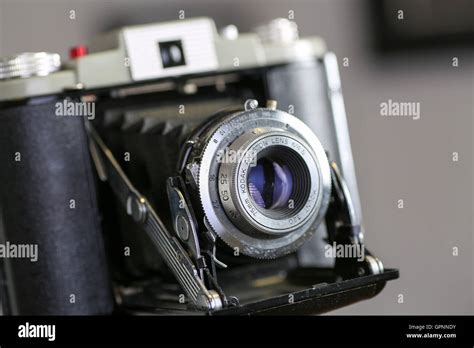 A Kodak 6x6 Folding Camera Taking 120 Roll Filmthe Folding Mechanism