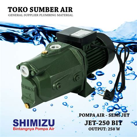 Jual Pompa Air Semi Jet Pump Jet Shimizu Jet Non Auto Semijet