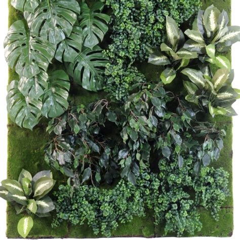 MUR VEGETAL ARTIFICIEL VERT ROUGE 1 399 00