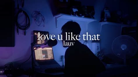 Lauv Love U Like That Sedded MEKUSIU Cover And Guitar Tutorial