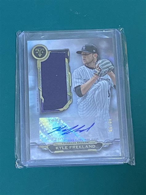 Kyle Freeland Topps Triple Threads Baseballmlb