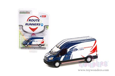 Greenlight Route Runners Series 4 2019 Ford Transit LWB High Roof