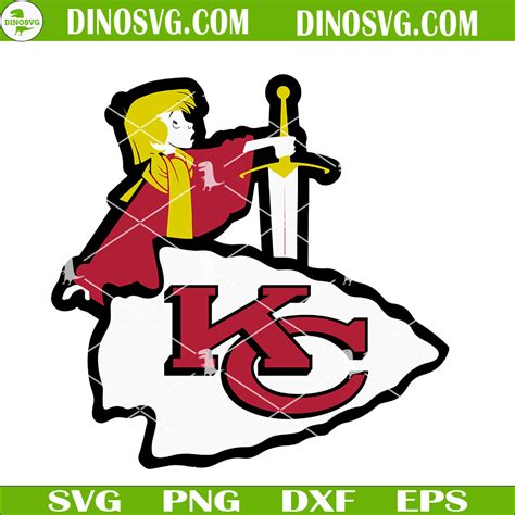 Arthur Pendragon Kansas City Chiefs Svg The Sword In The Stone Chiefs