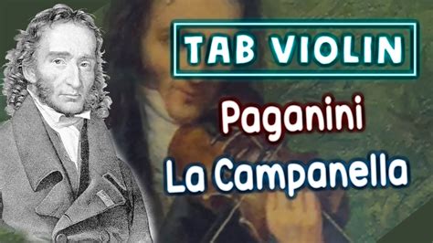 Paganini La Campanella Viol N Tutorial Tab Tutorial Sheet Music