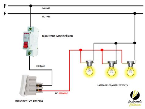 Elétrica Residencial Interruptores Ensinando Elétrica Dicas e