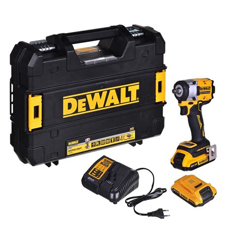 DeWALT smūginis veržliasukis DCF921D2T 18V 1 2 406Nm 2x2 0 Ah