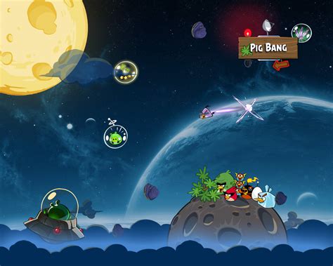 Angry Birds Space обои 1280x1024 от Sal Фан клуб Angry Birds