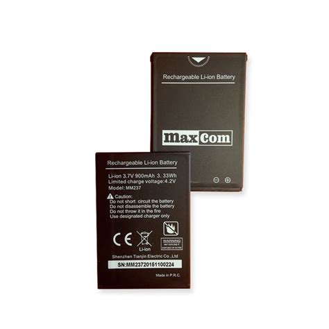 BATERIA ORYGINALNA MAXCOM MM237 DS 900mAh Arena Pl