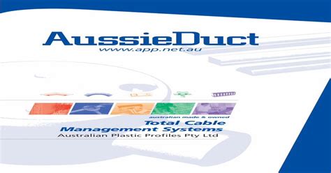 Australian Made Owned Total Cable Management Systems Total Cable