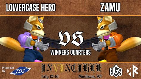 Invincible Vii Winners Quarters Lowercase Hero Fox Vs Zamu Fox