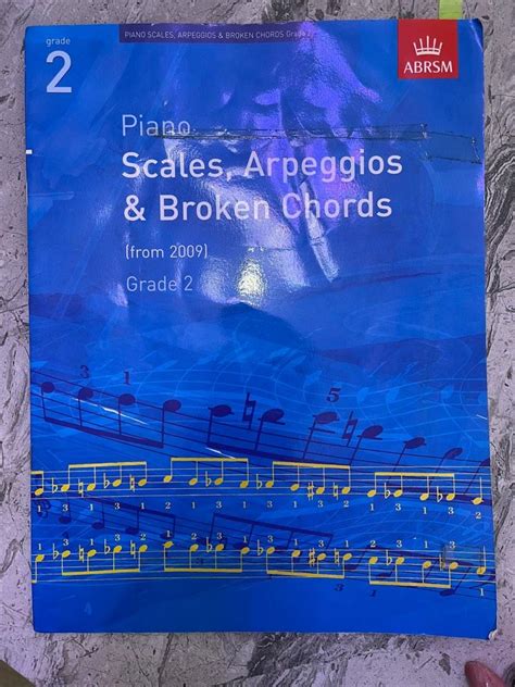 Abrsm Grade Piano Scales Arpeggios And Broken Chords From