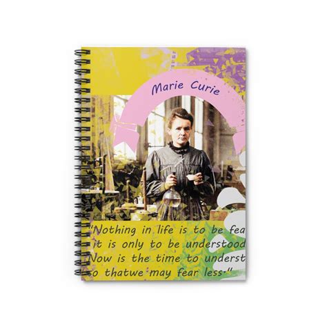 Marie Curie Notebook curie Inspired Journalstem Education - Etsy