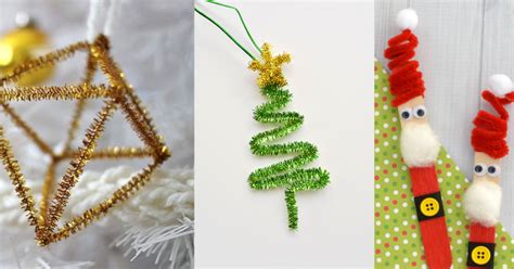 30 Fun And Easy Pipe Cleaner Ornament Ideas To Make This Christmas Kids