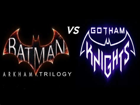 Comparison Arkham Trilogy Vs Gotham Knights Youtube