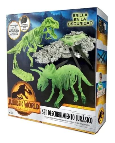 Set Descubrimiento Esqueleto Dinosaurio Para Armar Jurassic Mercadolibre