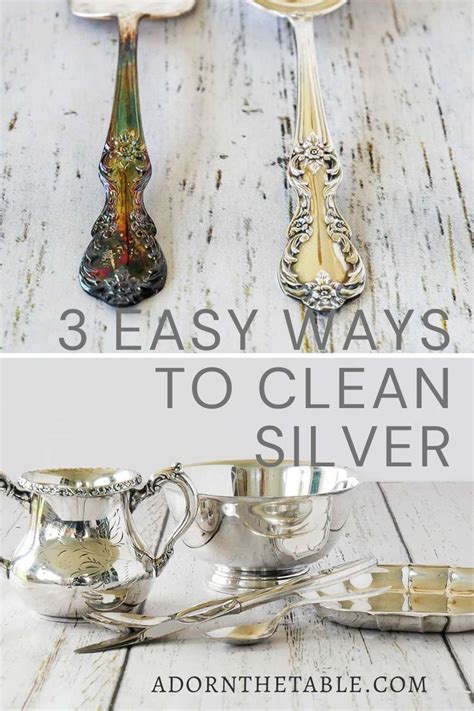 Ways To Easily Remove Silver Tarnish Cleaning Silver Jewelry