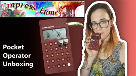 Pocket Operator Unboxing Youtube