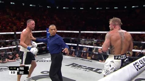 Jake Paul Vs Nate Diaz Fight Highlights One News Page Video