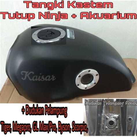 Jual Tangki Custom Kastem W W Tiger Megapro Byson Scorpio