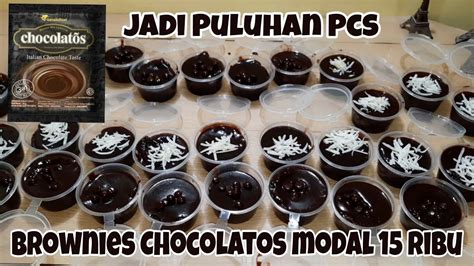 Brownies Lumer Chocolatos Modal Ribu Super Nyoklat Youtube