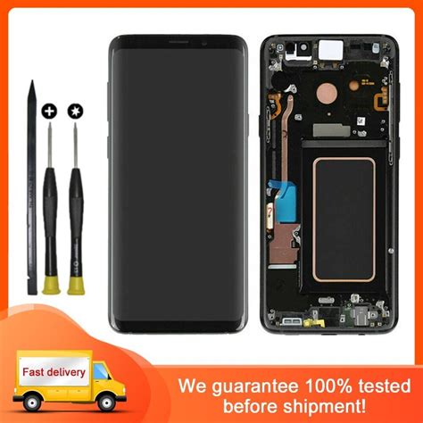 Replacement Lcd Screen Display Frame Oem Black For Samsung Galaxy S9 Plus G965 Ebay