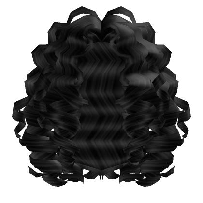 Black Natural Curly Hair Roblox Item Rolimon S