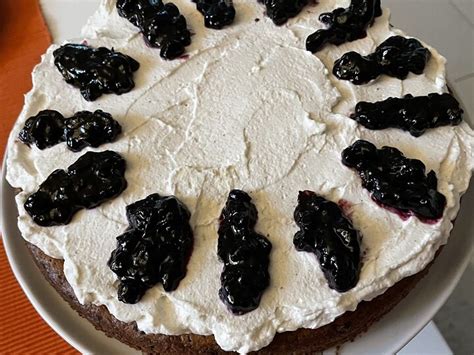 Nuss Schoko Kuchen Mit Preiselbeeren Von Sunwater Chefkoch