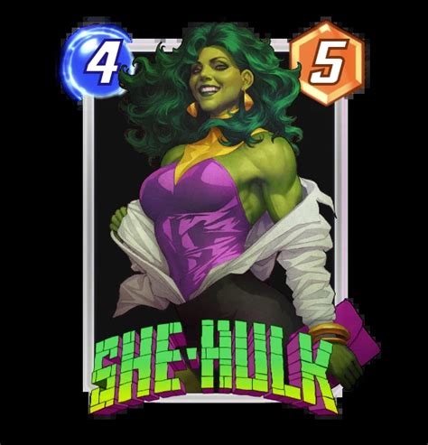 She Hulk Marvel Snap Card Database