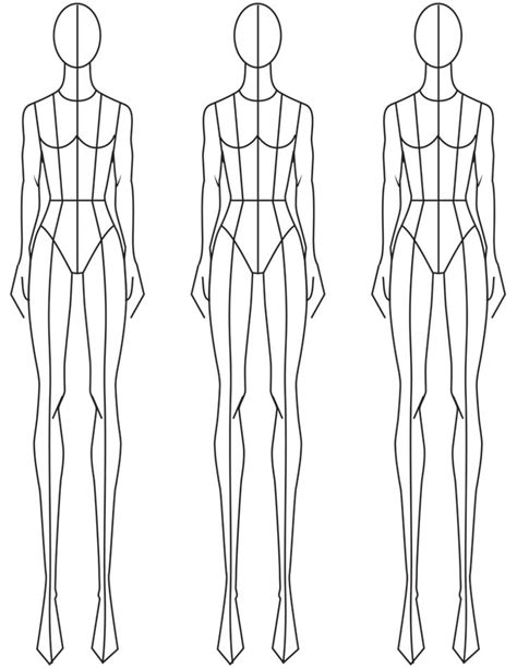 Fashion Sketch Template Fashion Illustration Template Fashion