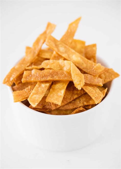 Crispy Homemade Tortilla Strips I Heart Naptime