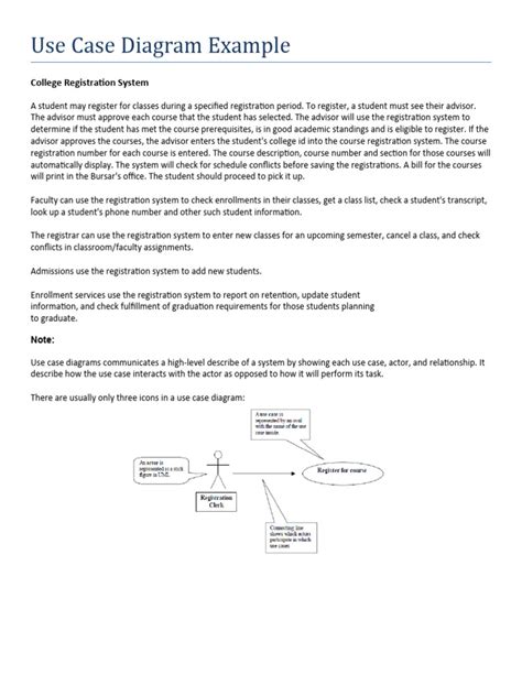 Use Case Diagram Example | PDF