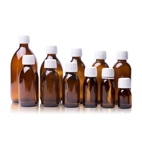 Manufacturers Ml To Ml Amber Pharmaceutical Glass Bottle For