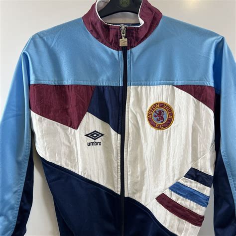 Aston Villa Football Tracksuit 199092 Youths Umbro H202 Ebay