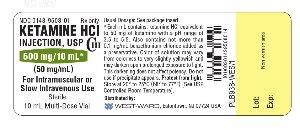 KETAMINE HYDROCHLORIDE Injection