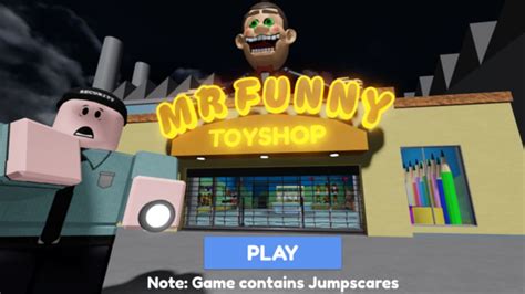 Escape Mr Funnys Toyshop Scary Obby For Roblox Game Download