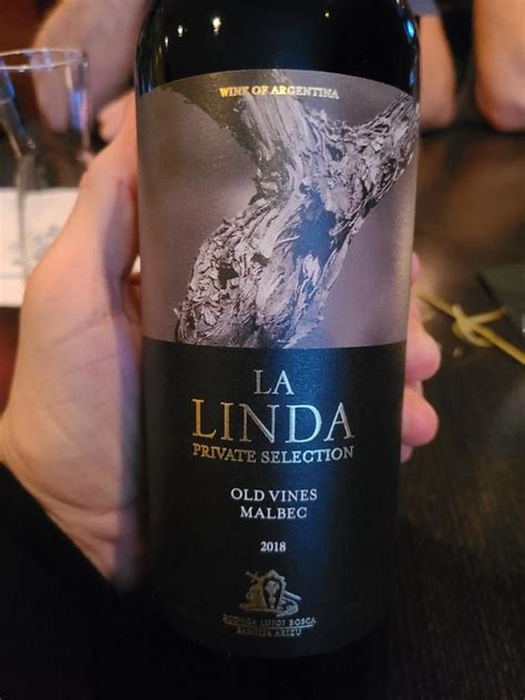 Luigi Bosca La Linda Private Selection Old Vines Malbec Argentina