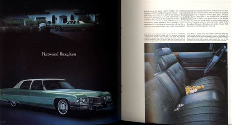 Cadillac Brochure Fleetwood Brougham Eldorado De Ville Calais