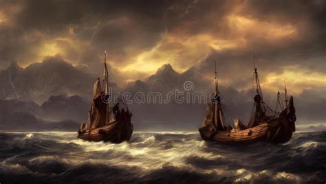 Medieval Ships Stock Illustrations 689 Medieval Ships Stock